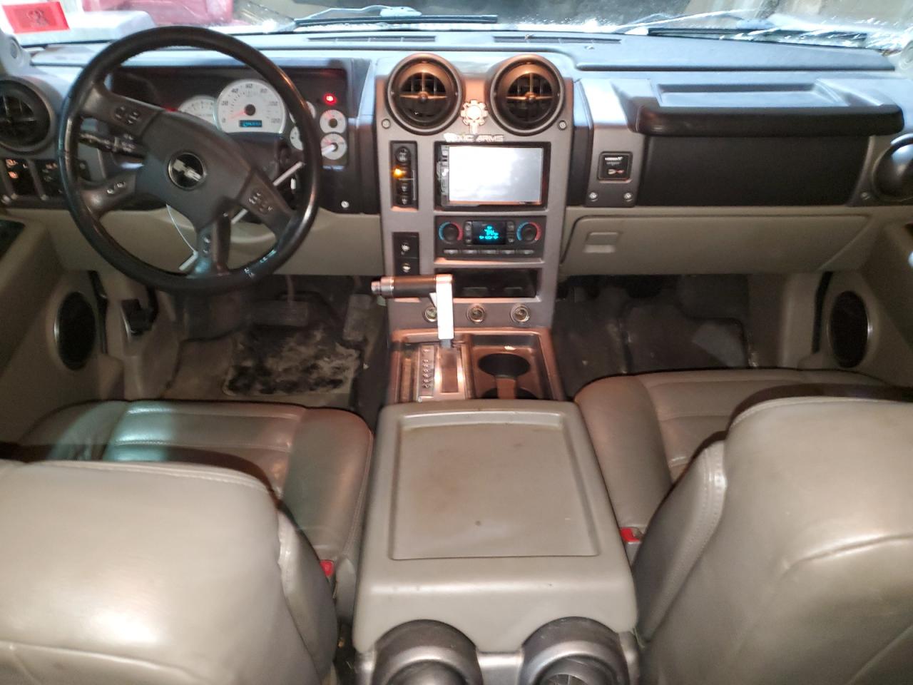 2004 Hummer H2 VIN 5GRGN23U94H110447 Copart auction photo, front end damage thumbnail 8