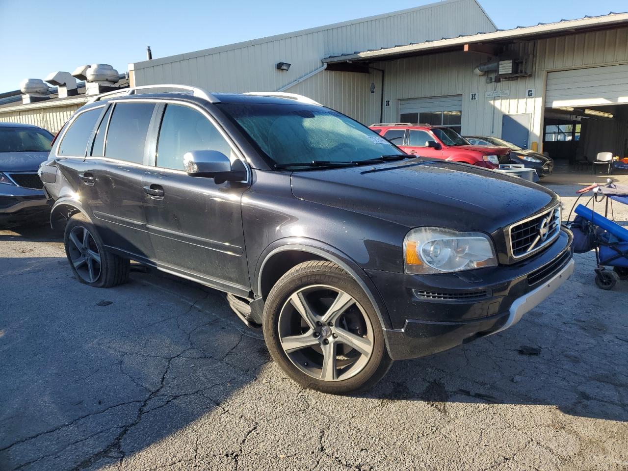 2013 Volvo XC90 VIN YV4952CTXD1654821 Copart auction photo, rear end / side damage thumbnail 4