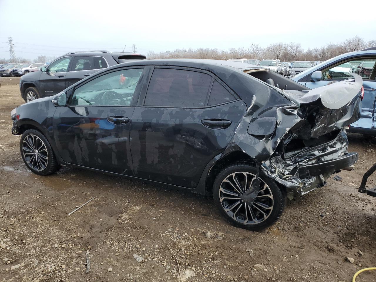 2016 Toyota Corolla VIN 5YFBURHE3GP555882 Copart auction photo, rear end / front end damage thumbnail 2