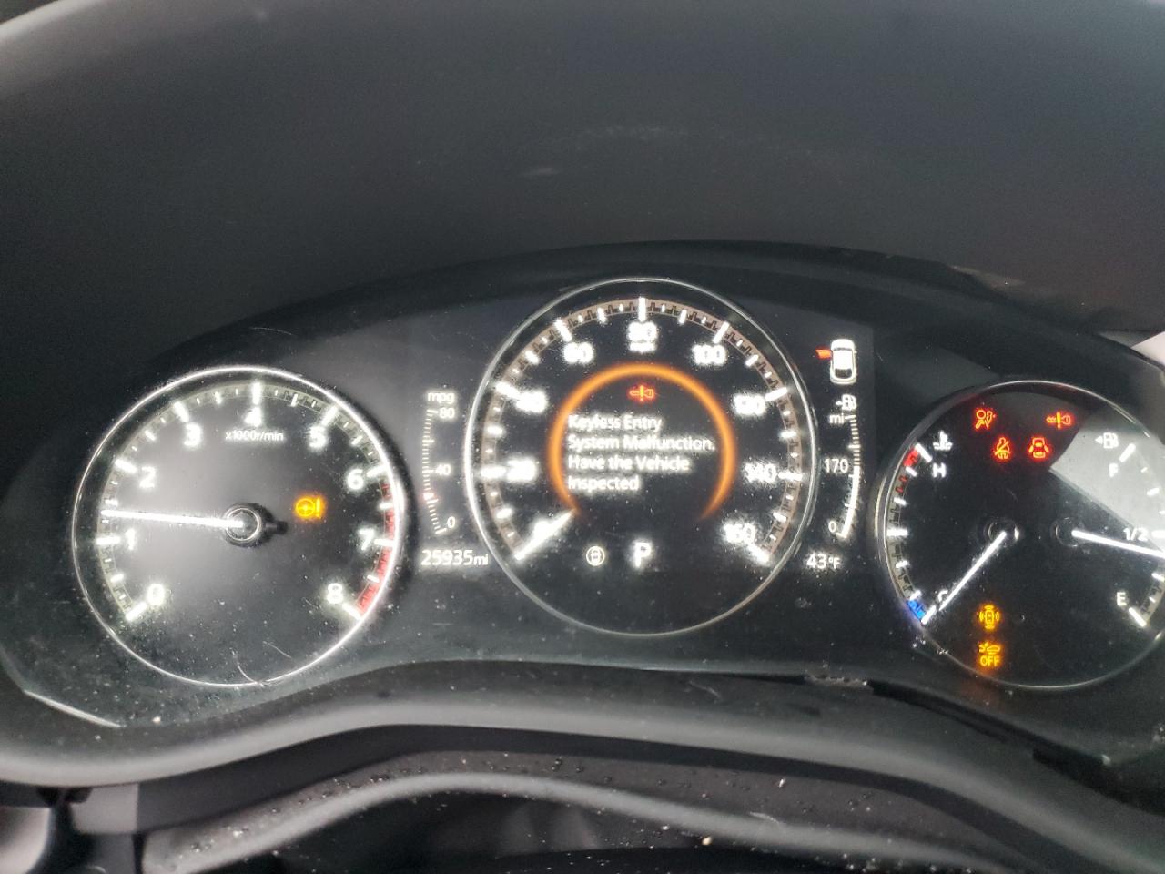 2022 Mazda CX-30 VIN 3MVDMBCL8NM406523 Copart auction photo, all over damage thumbnail 9