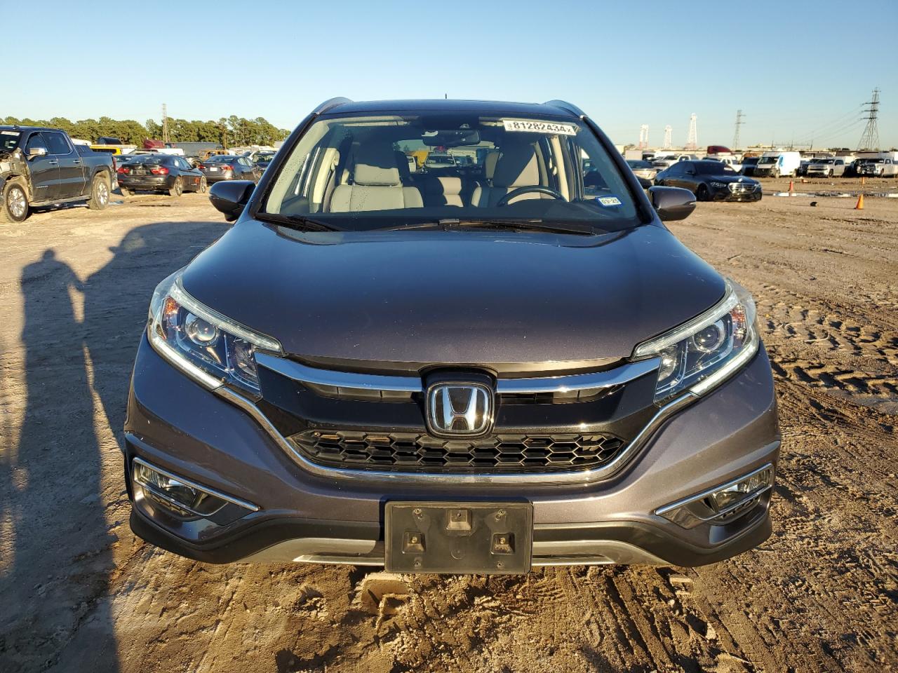 2015 Honda CR-V VIN 5J6RM3H92FL011776 Copart auction photo, side damage thumbnail 5