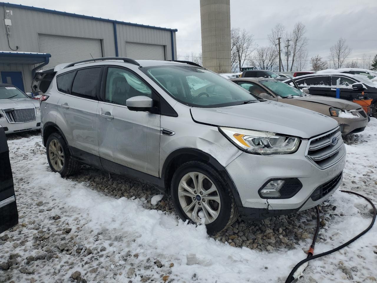 2017 Ford Escape VIN 1FMCU9GD3HUC22532 Copart auction photo, front end / side damage thumbnail 4