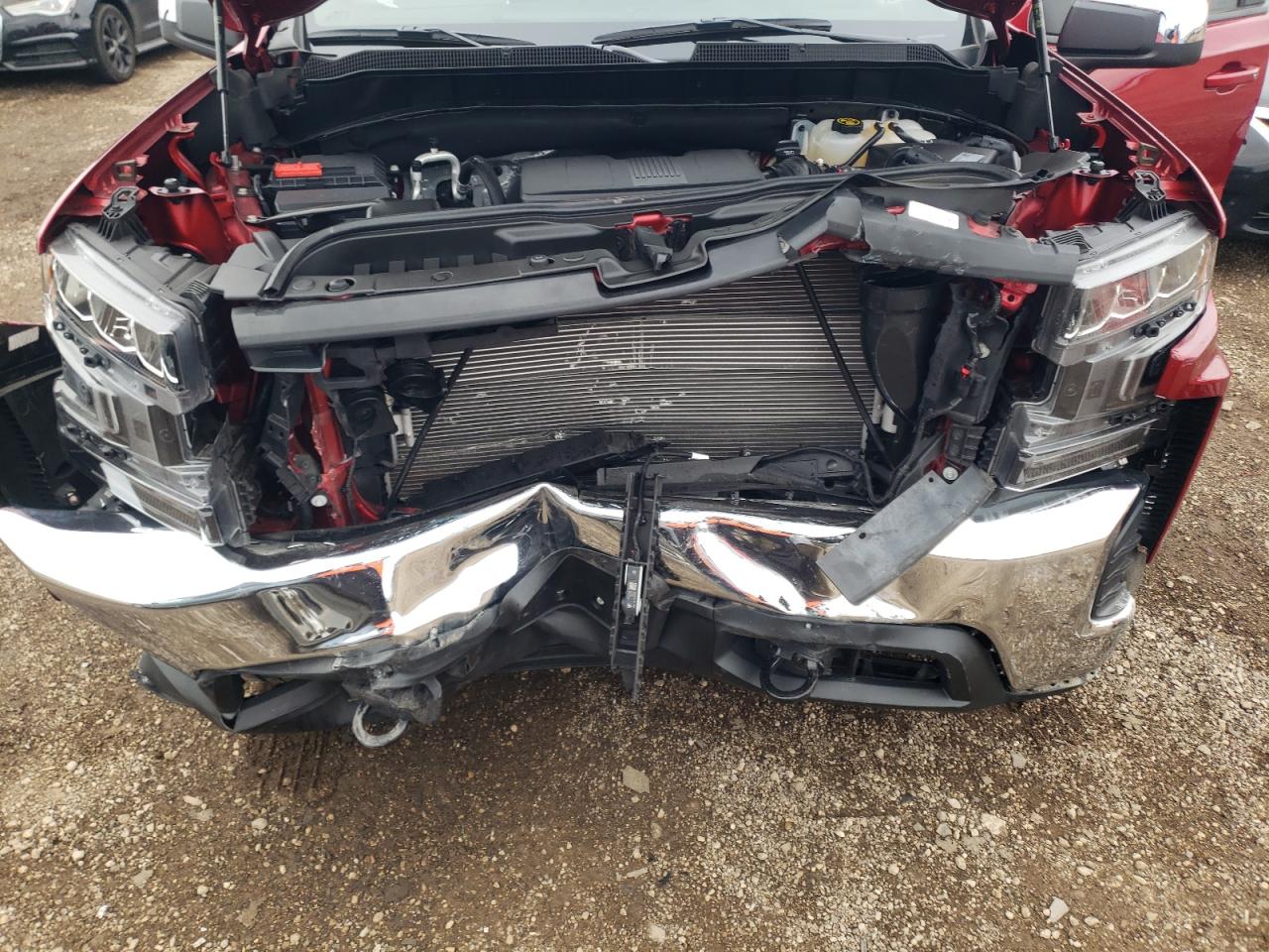 2021 Chevrolet Silverado VIN 1GCUYDED9MZ394659 Copart auction photo, front end damage thumbnail 11