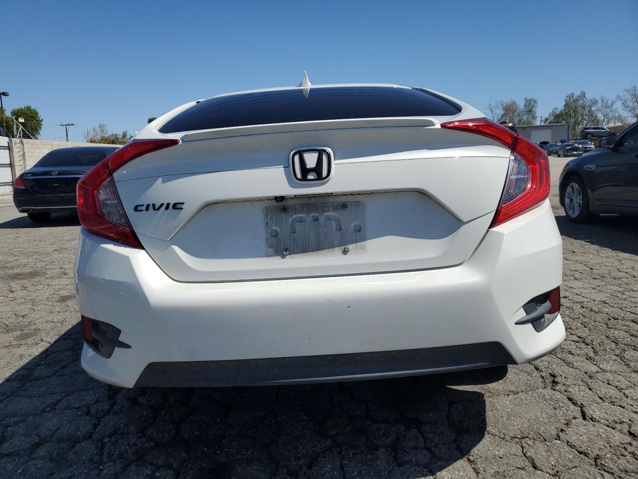 2018 Honda Civic VIN JHMFC1F35JX005498 Copart auction photo, front end / side damage thumbnail 6