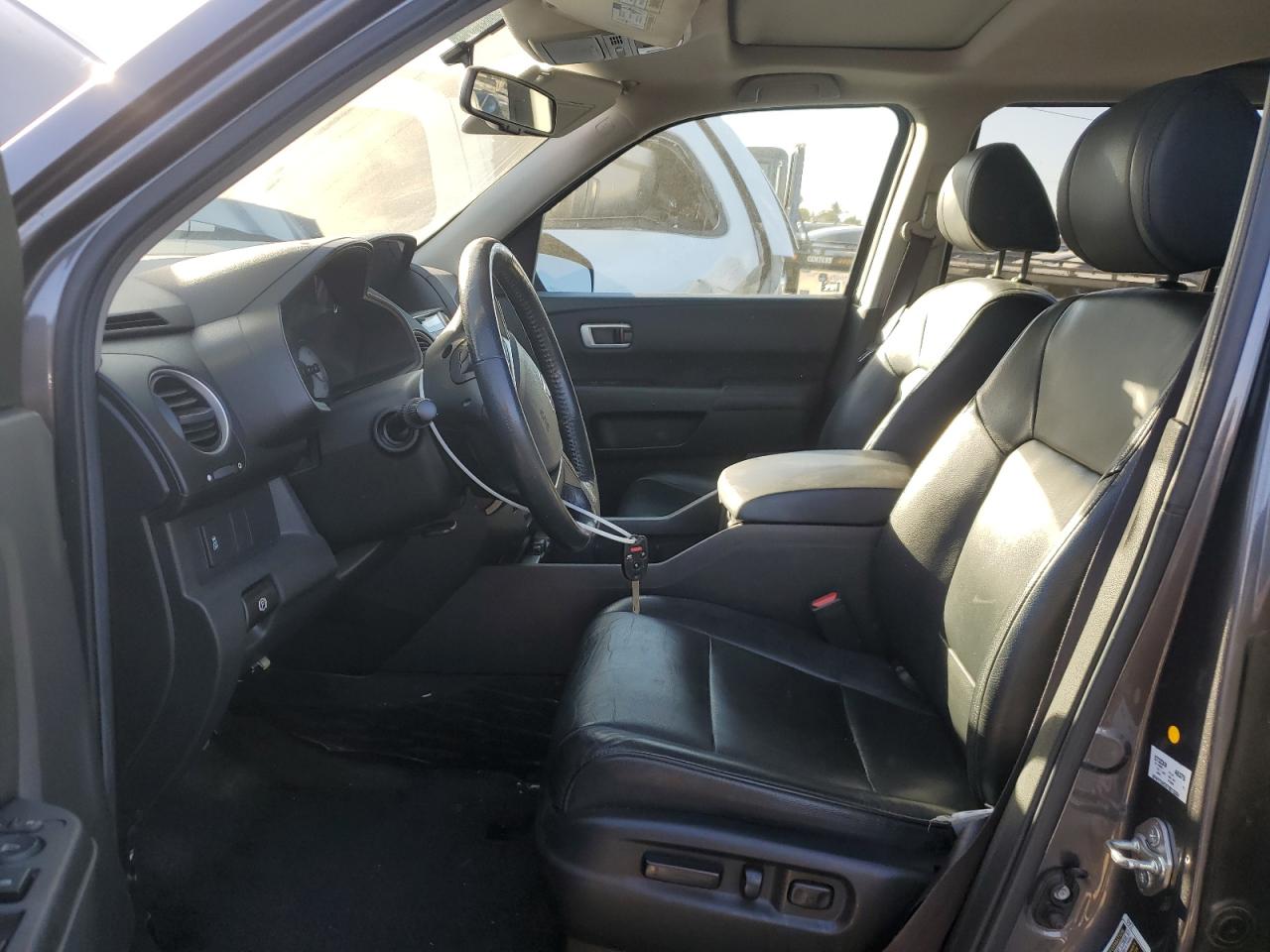 2015 Honda Pilot VIN 5FNYF3H5XFB013304 Copart auction photo, front end / side damage thumbnail 7