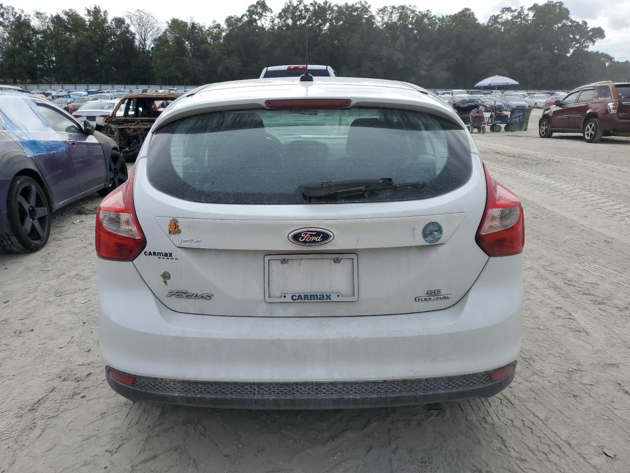 2014 Ford Focus VIN 1FADP3K25EL285576 Copart auction photo, front end / minor dent/scratches damage thumbnail 6