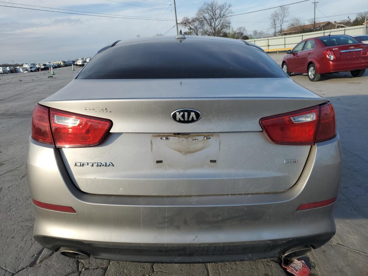 2015 KIA Optima VIN KNAGM4A76F5537826 Copart auction photo, front end damage thumbnail 6