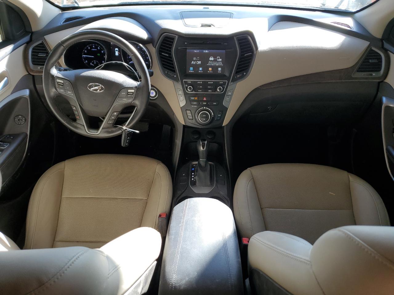 2018 Hyundai Santa Fe VIN 5NMZU4LA6JH077416 Copart auction photo, front end / rear end damage thumbnail 8