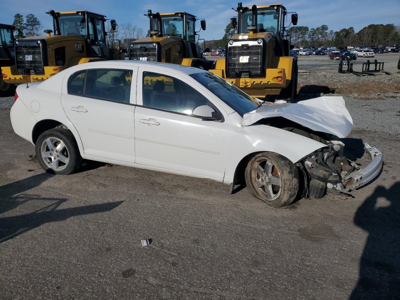 2010 Chevrolet Cobalt VIN 1G1AF5F59A7232309 Copart auction photo, front end / undercarriage damage thumbnail 4