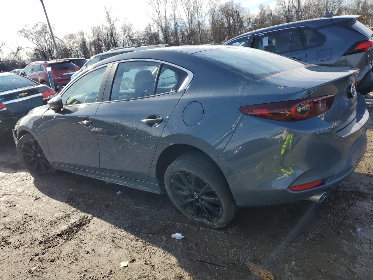 2023 Mazda 3 VIN 3MZBPACM9PM362230 Copart auction photo, front end / undercarriage damage thumbnail 2