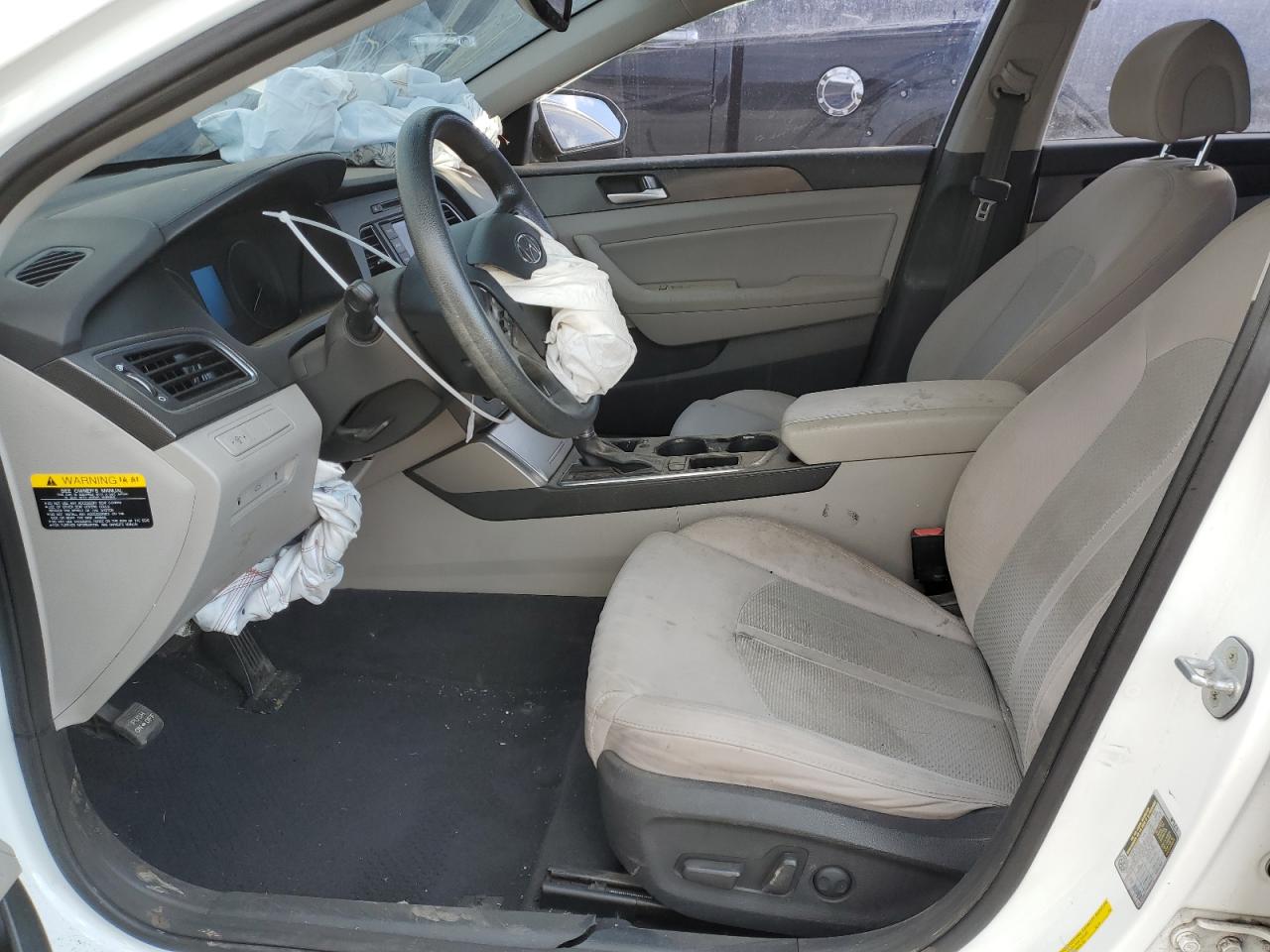 2015 Hyundai Sonata VIN 5NPE34AF0FH108721 Copart auction photo, front end / rear end damage thumbnail 7