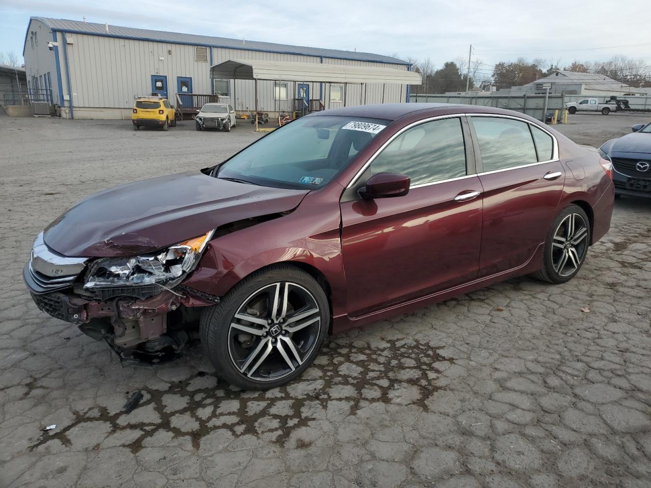 2016 Honda Accord VIN 1HGCR2F52GA128506