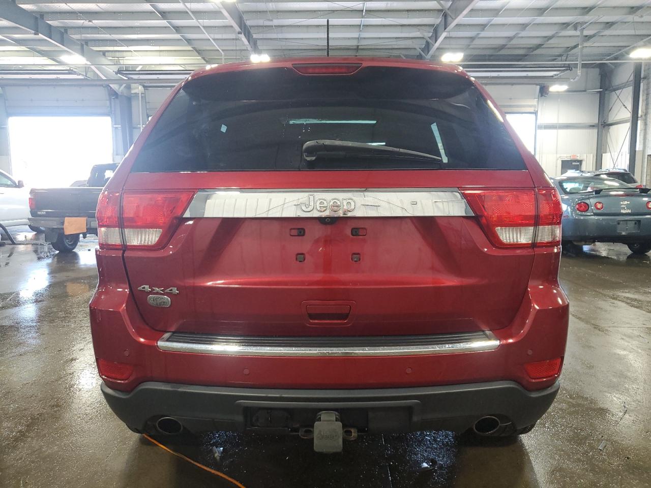 2013 Jeep Grand Cherokee VIN 1C4RJFCT1DC652143 Copart auction photo, all over damage thumbnail 6