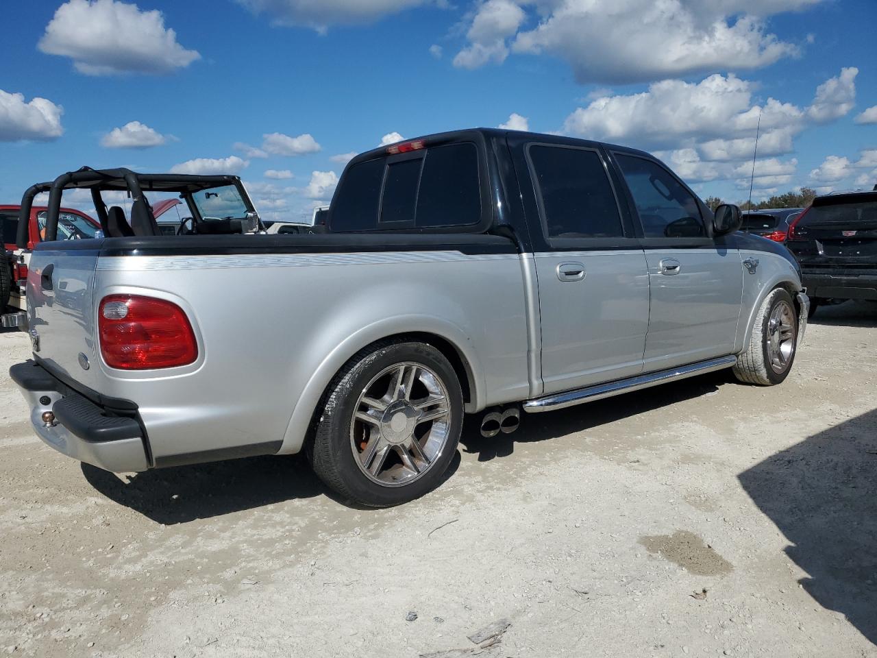 2003 Ford F-150 VIN 1FTRW07313KC48403 Copart auction photo, water/flood damage thumbnail 3