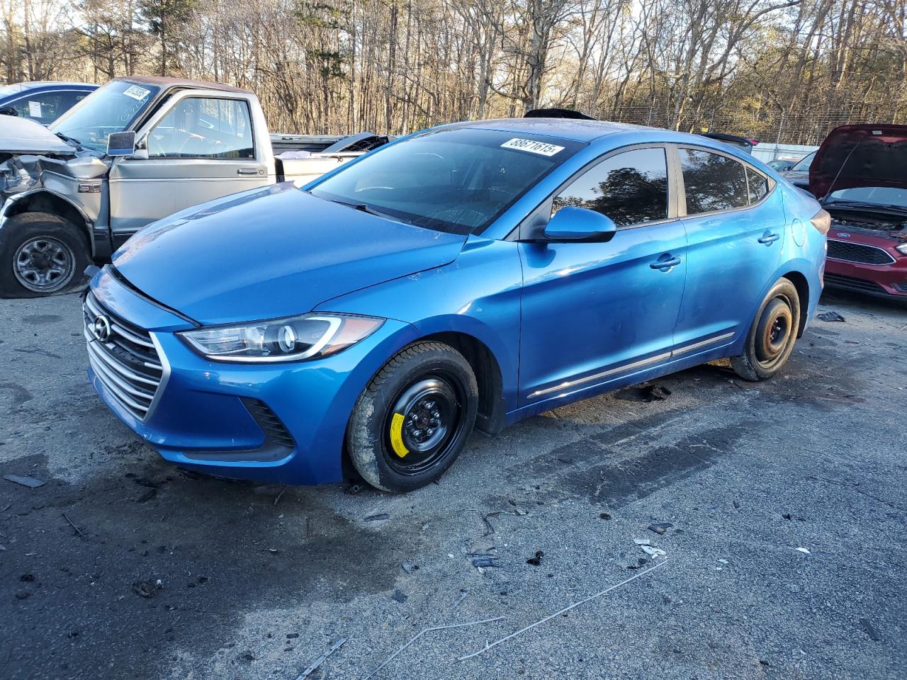 2018 Hyundai Elantra VIN 5NPD84LF0JH222401