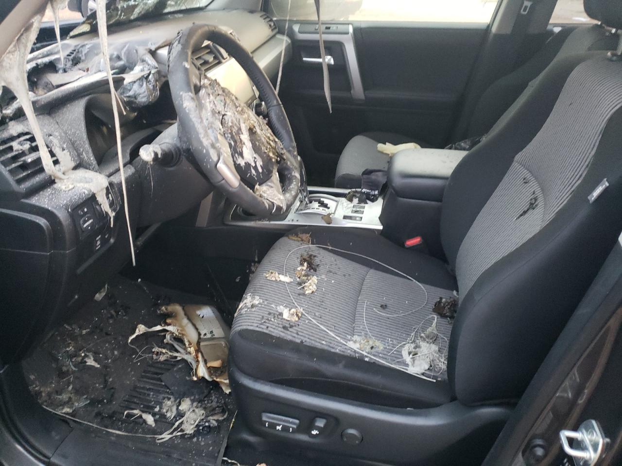 2022 Toyota 4Runner VIN JTEEU5JR8N5273276 Copart auction photo, burn - engine / burn - interior damage thumbnail 7