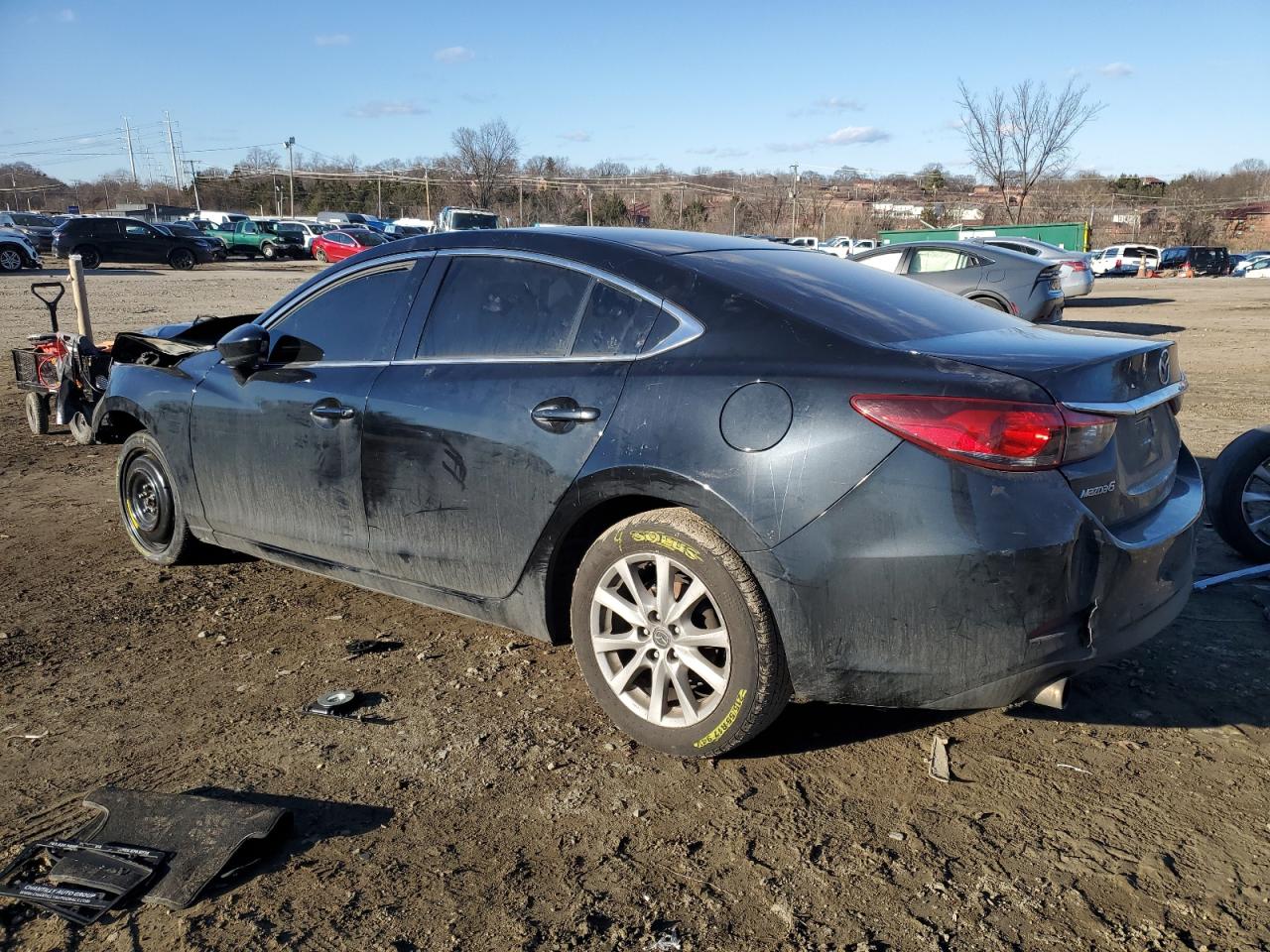 2016 Mazda 6 VIN JM1GJ1U51G1413105 Copart auction photo, front end damage thumbnail 2