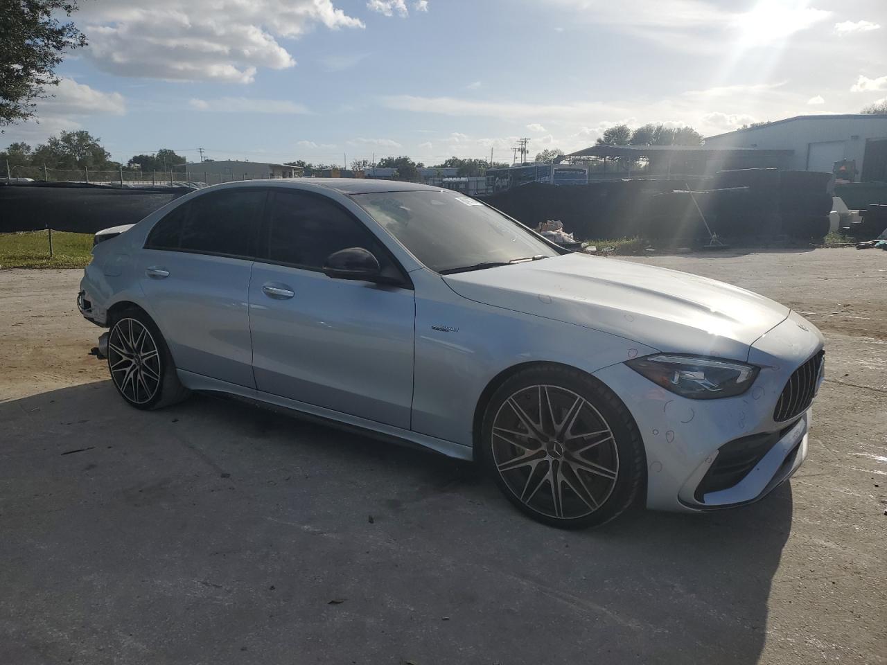 2023 Mercedes-Benz C-klasse VIN W1KAF8HB8PR081722 Copart auction photo, rear end damage thumbnail 4
