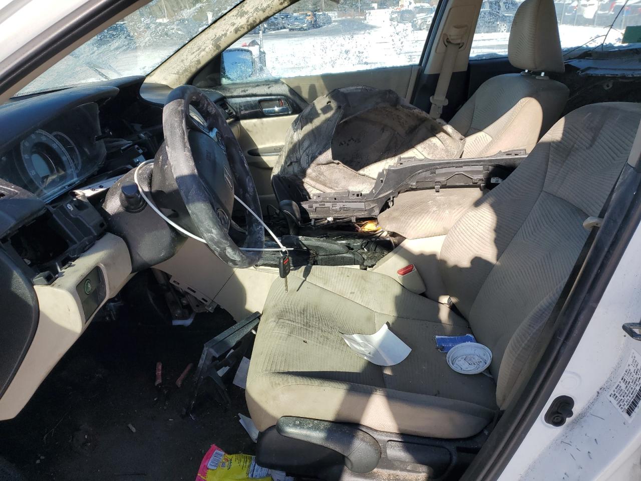 2016 Honda Accord VIN 1HGCR2F34GA045528 Copart auction photo, rear end / front end damage thumbnail 7
