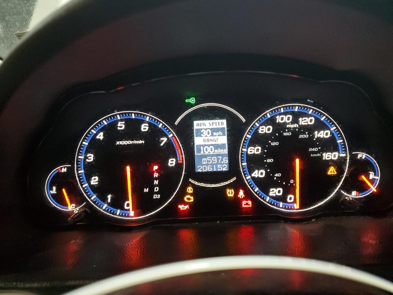 2007 Acura TSX VIN JH4CL96817C000117 Copart auction photo, front end damage thumbnail 9