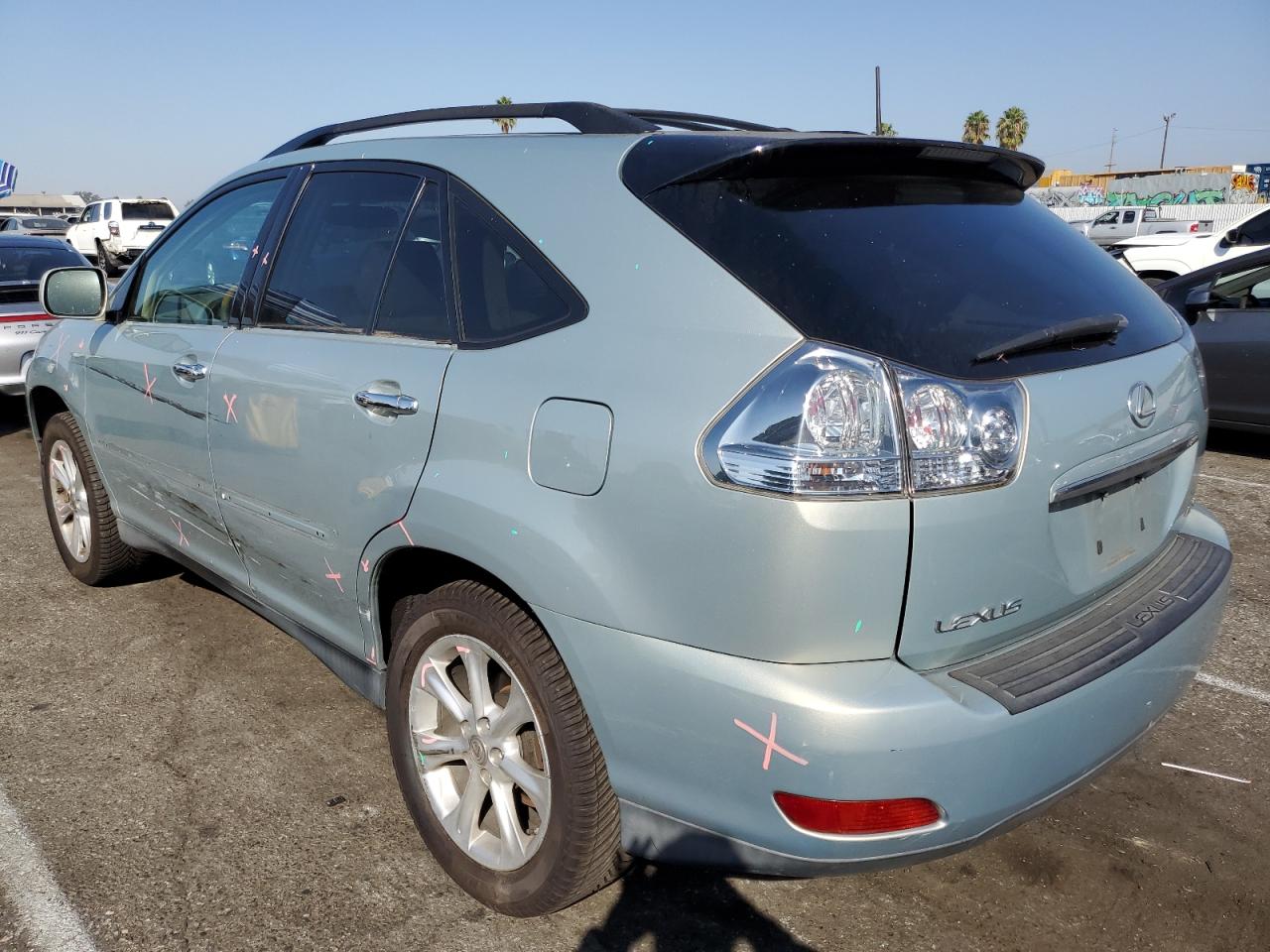 2009 Lexus RX VIN 2T2GK31U89C070730 Copart auction photo, side / minor dent/scratches damage thumbnail 2