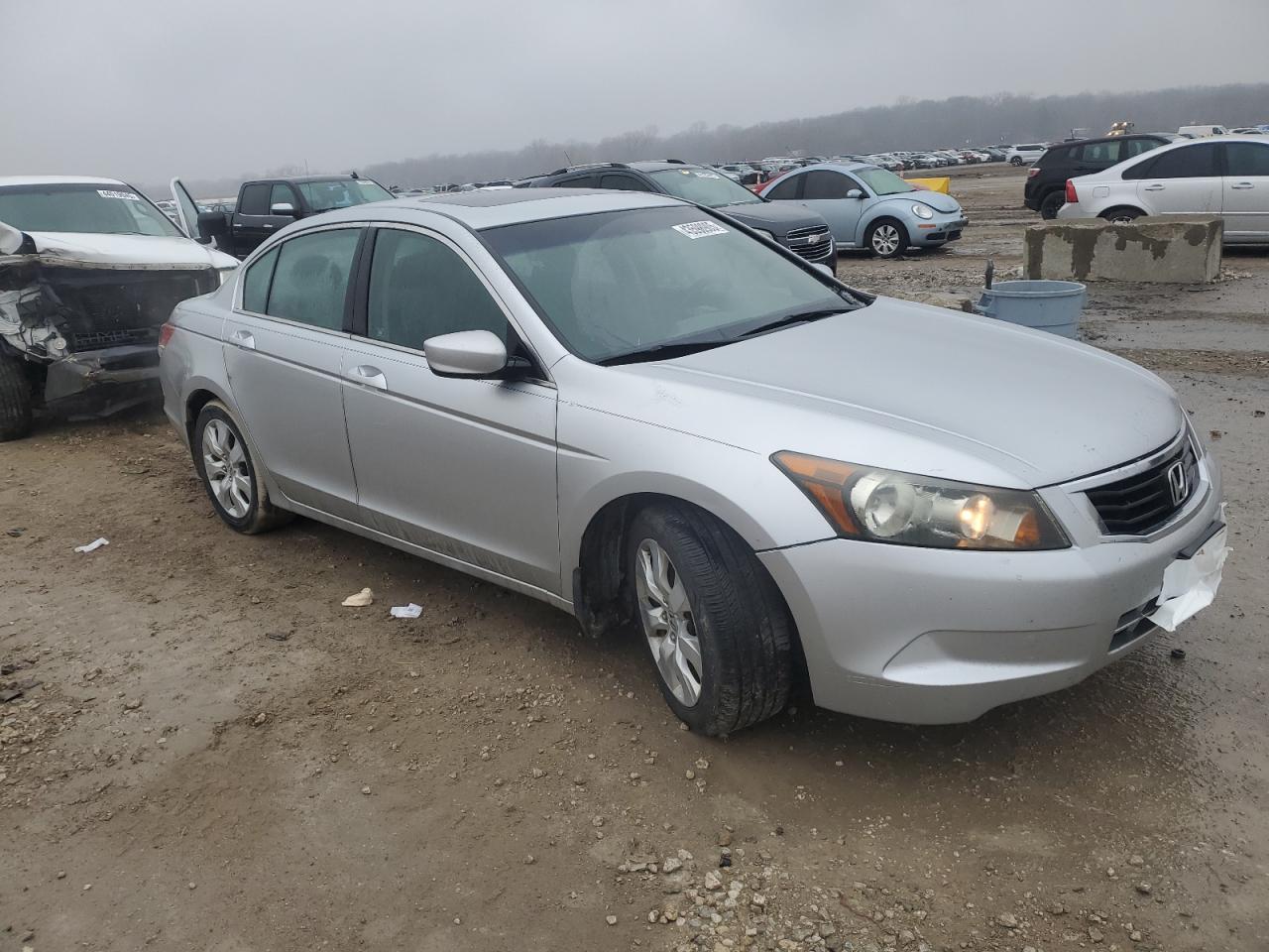 2009 Honda Accord VIN 1HGCP26759A113833 Copart auction photo, side / undercarriage damage thumbnail 4