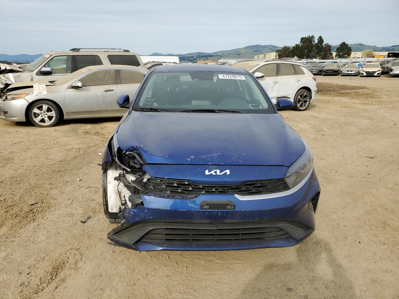 2023 KIA Forte VIN 3KPF24AD6PE519505 Copart auction photo, frame damage / all over damage thumbnail 5