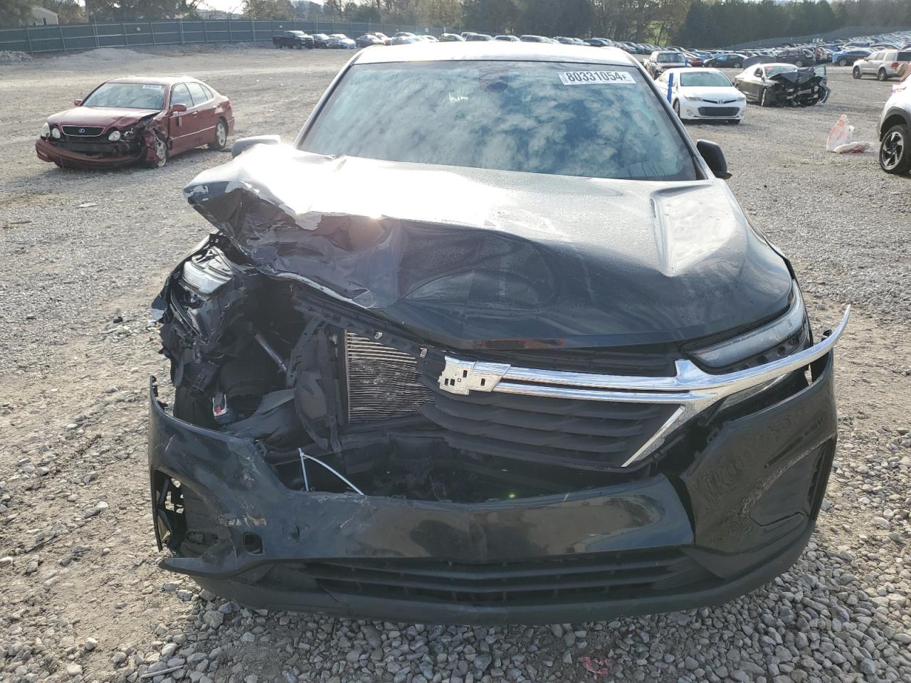 2023 Chevrolet Equinox VIN 3GNAXHEG4PL240032 Copart auction photo, front end damage thumbnail 5