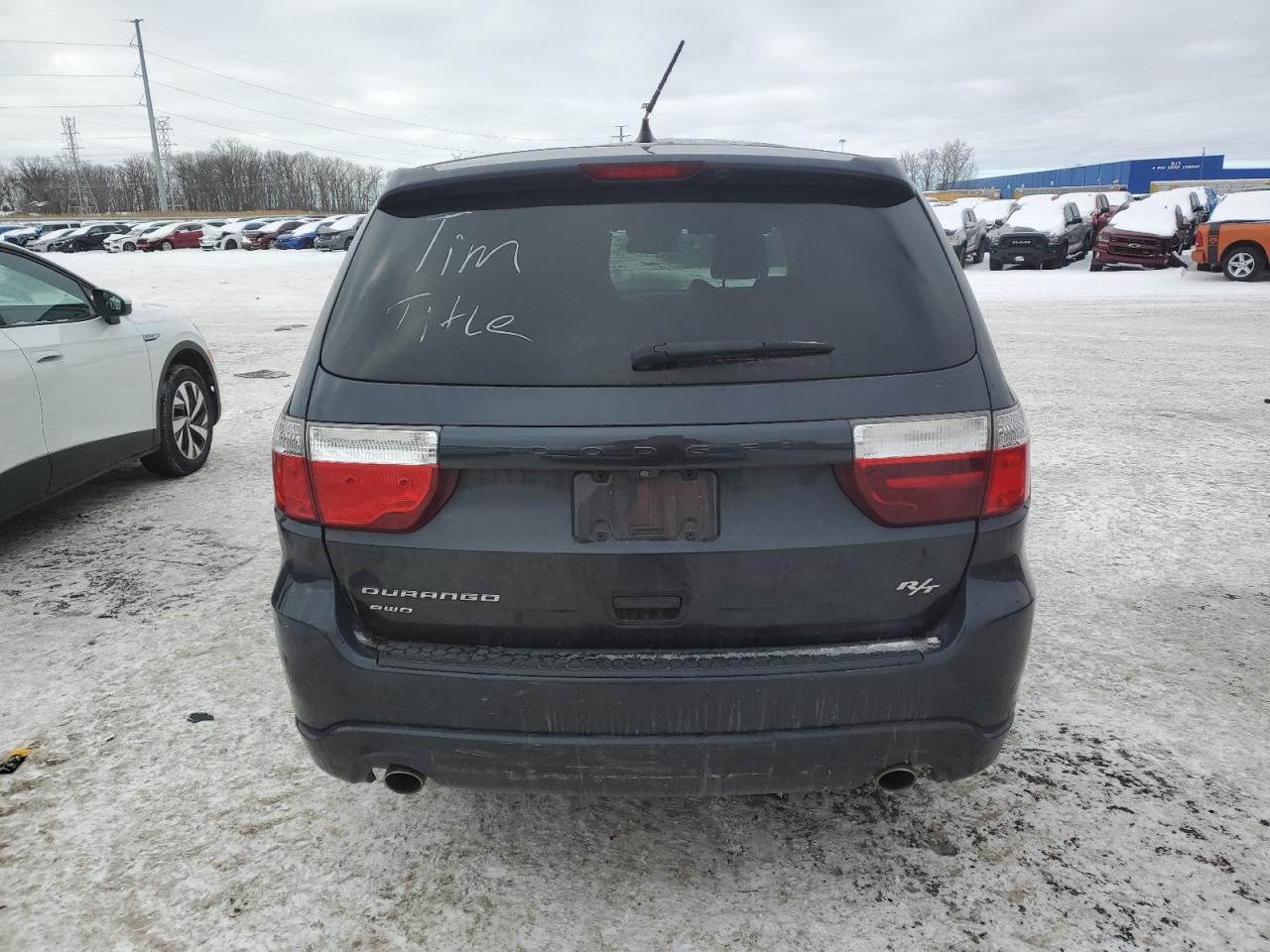 2013 Dodge Durango VIN 1C4SDJCTXDC696394 Copart auction photo, front end damage thumbnail 6