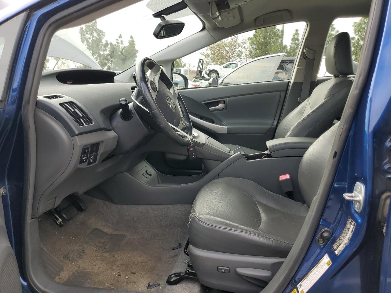 2010 Toyota Prius VIN JTDKN3DU3A0103228 Copart auction photo, front end / frame damage damage thumbnail 8