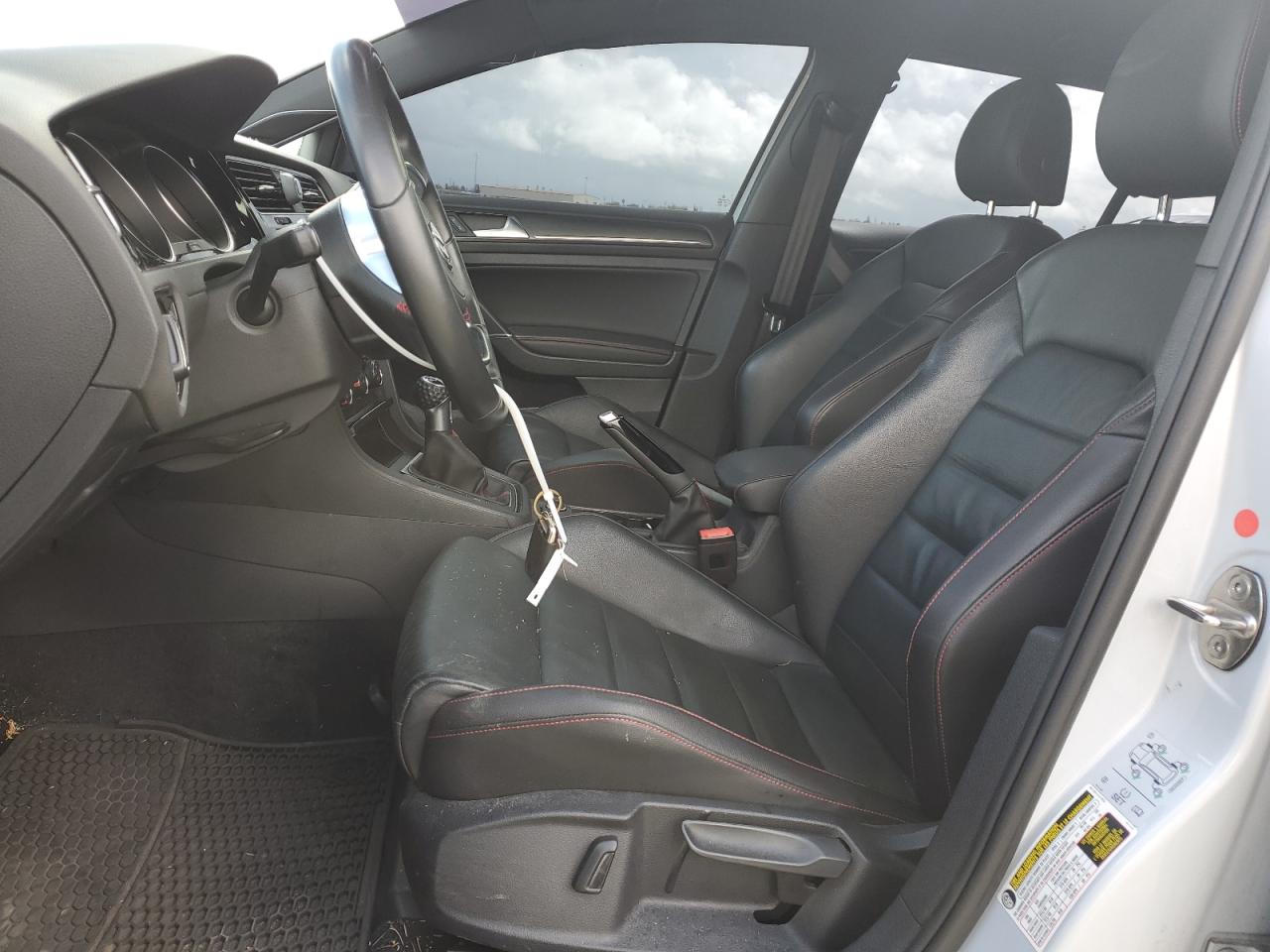 2019 Volkswagen GTI VIN 3VW5T7AU4KM030347 Copart auction photo, rear end damage thumbnail 7
