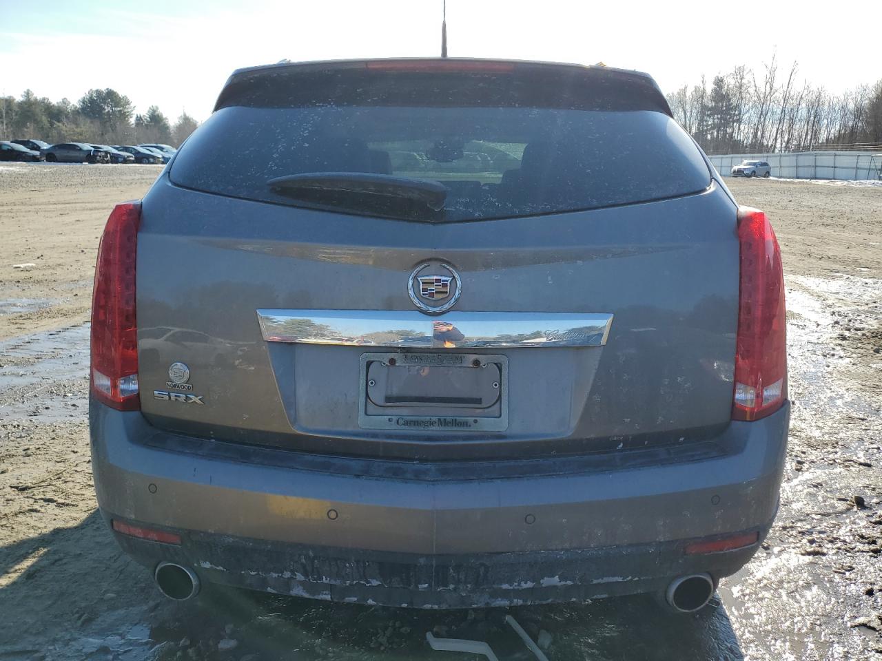2011 Cadillac SRX VIN 3GYFNAEY7BS540967 Copart auction photo, rear end damage thumbnail 6