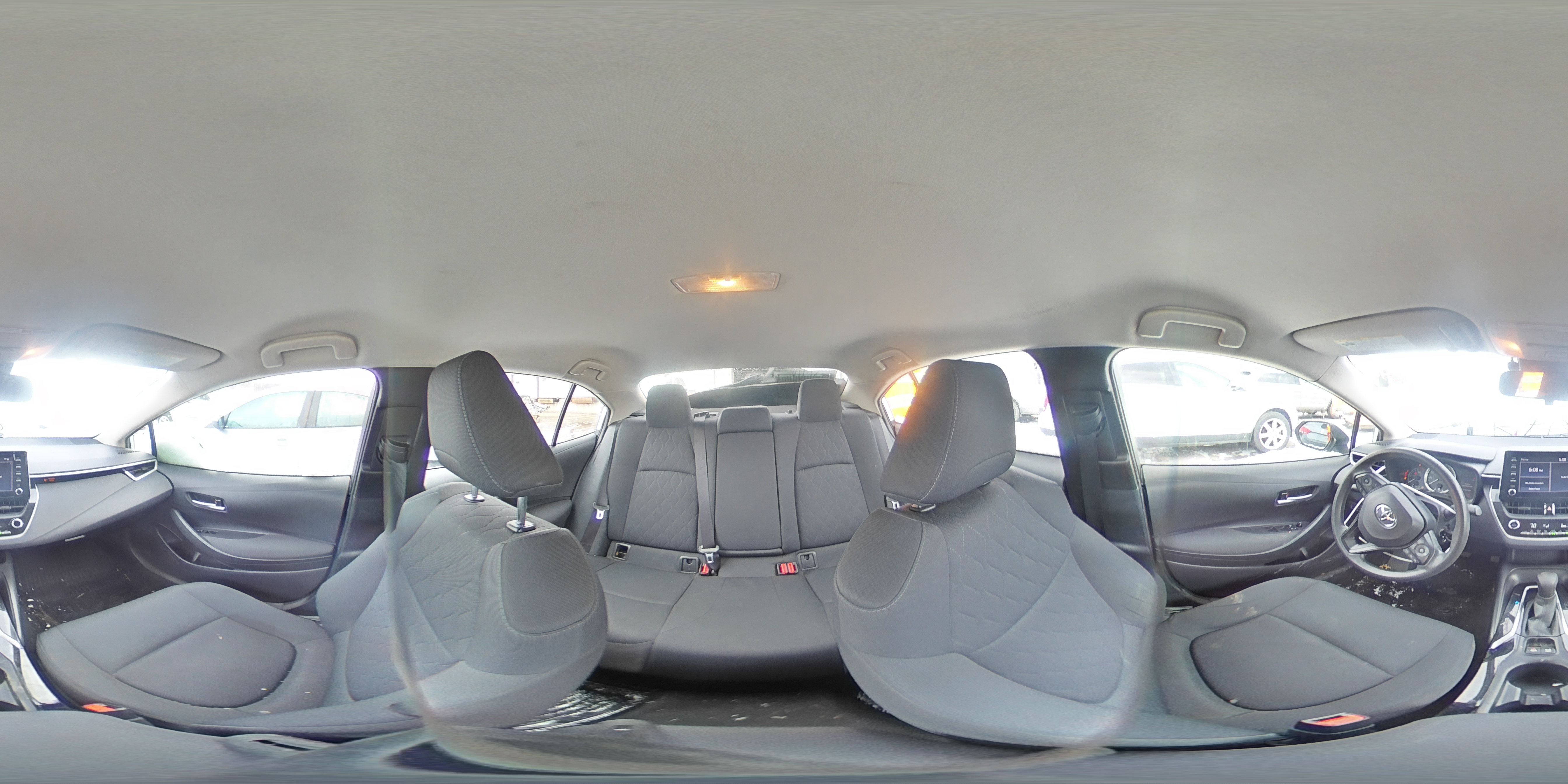 2020 Toyota Corolla VIN JTDEPRAEXLJ093558 Copart auction photo, water/flood damage thumbnail 12