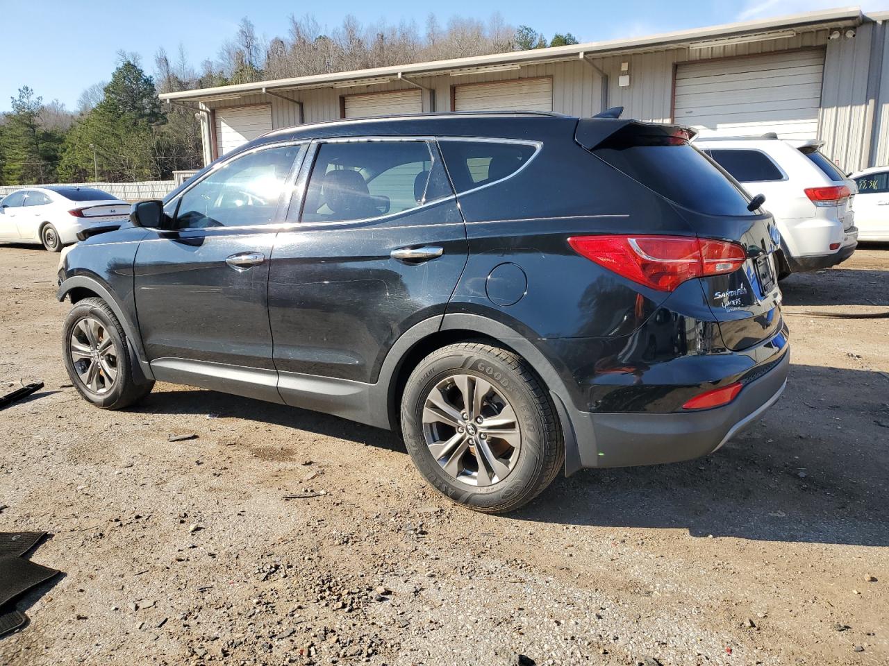 2014 Hyundai Santa Fe VIN 5XYZU3LB4EG195192 Copart auction photo, front end damage thumbnail 2