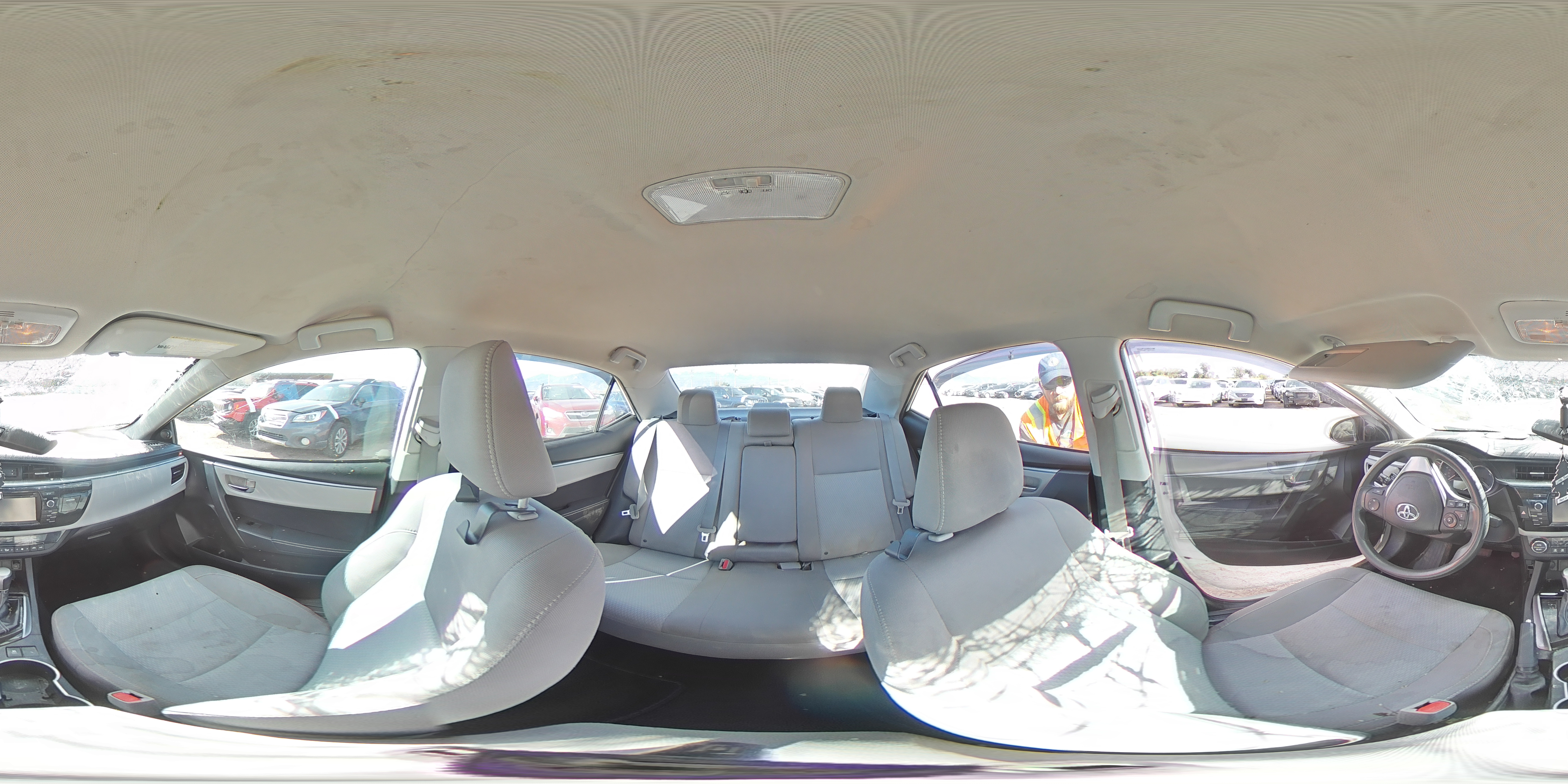 2016 Toyota Corolla VIN 2T1BURHEXGC520398 Copart auction photo, front end / side damage thumbnail 13