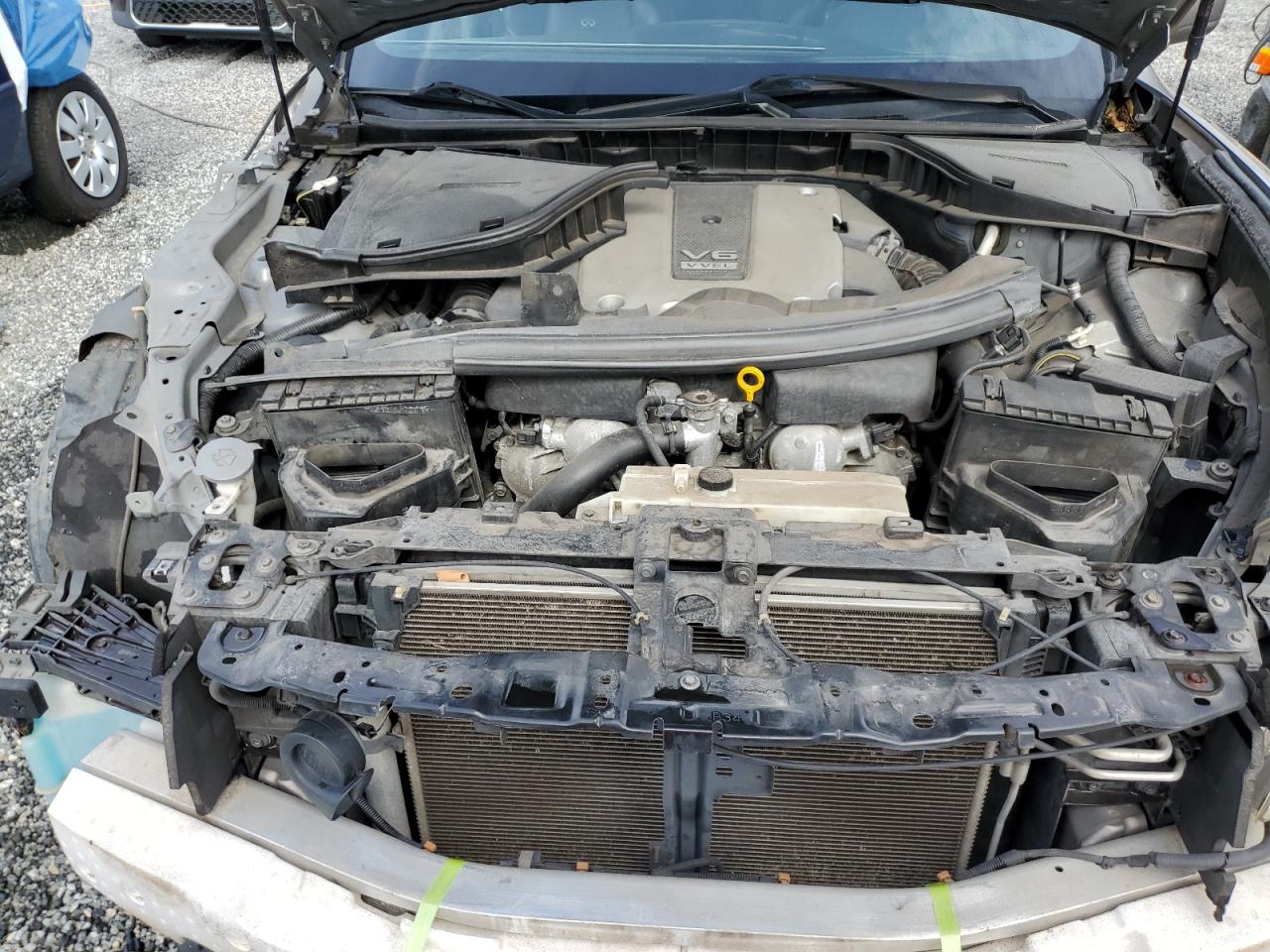 2013 Infiniti M VIN JN1BY1APXDM511042 Copart auction photo, side damage thumbnail 11