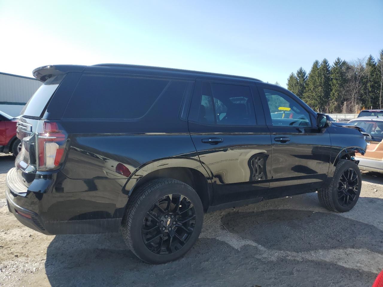 2022 Chevrolet Tahoe VIN 1GNSKNKD5NR345986 Copart auction photo, front end damage thumbnail 3