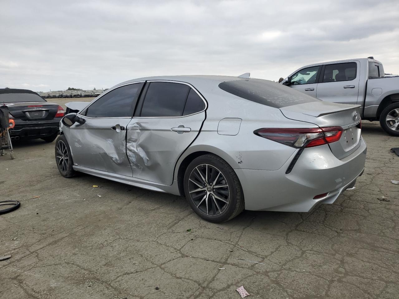 2023 Toyota Camry VIN 4T1G11AK8PU759222 Copart auction photo, front end / side damage thumbnail 2