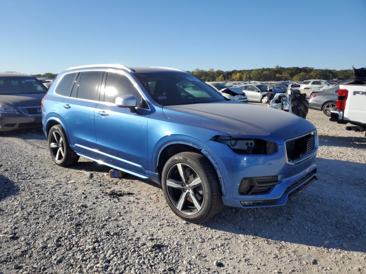 2016 Volvo XC90 VIN YV4A22PM6G1047196 Copart auction photo, front end damage thumbnail 4