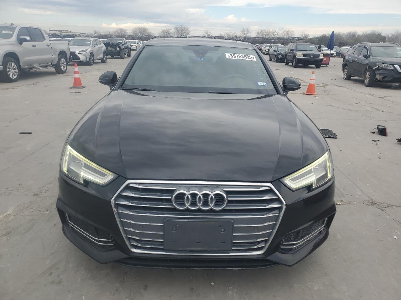 2018 Audi A4 VIN WAULMAF48JA154370 Copart auction photo, rear end damage thumbnail 5