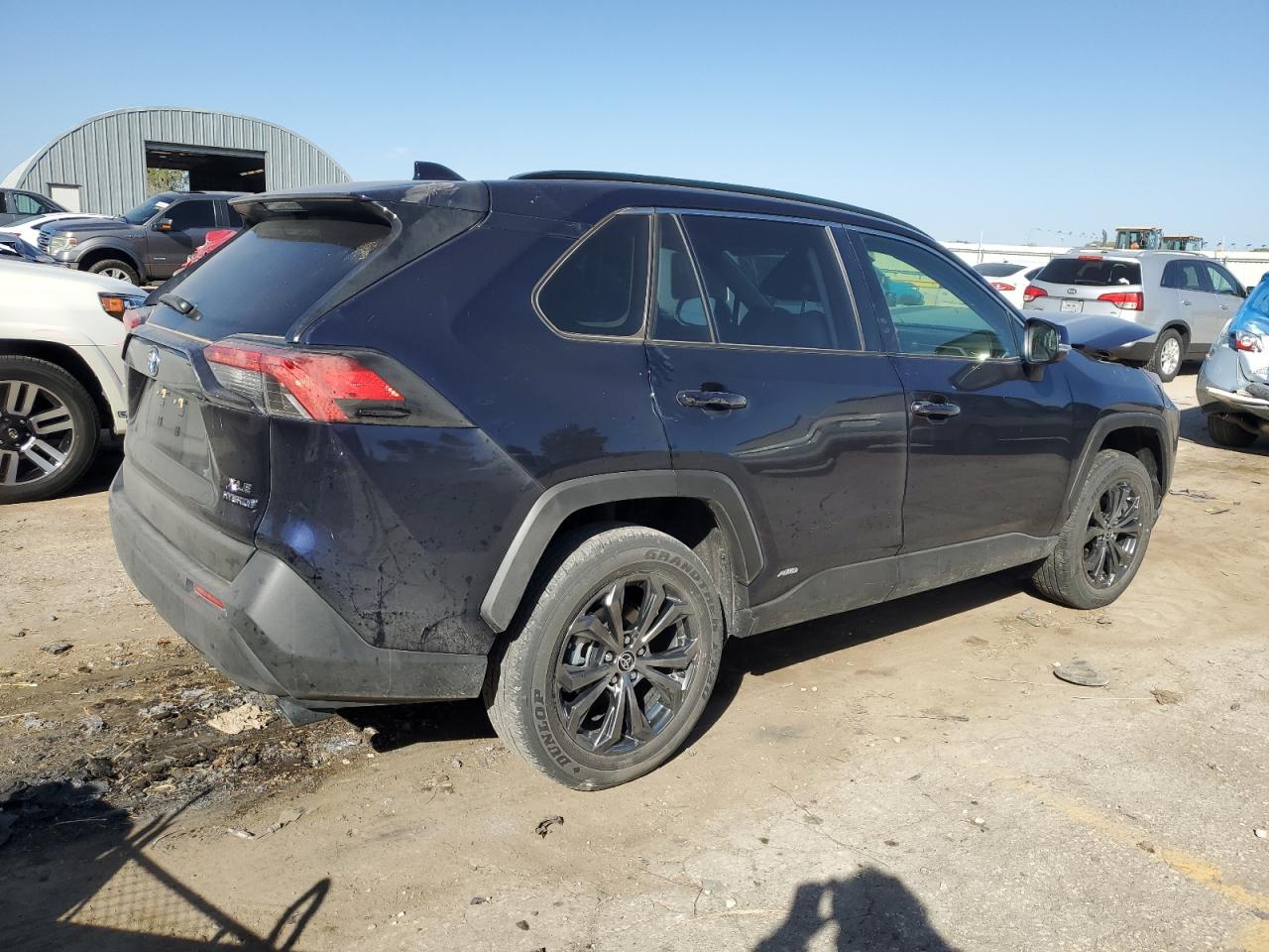 2023 Toyota RAV 4 VIN JTMB6RFV5PD090683 Copart auction photo, front end damage thumbnail 3