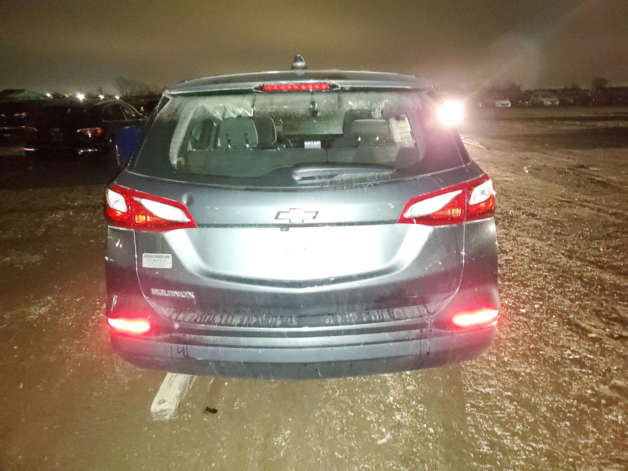 2020 Chevrolet Equinox VIN 3GNAXHEV0LS511828 Copart auction photo, side / front end damage thumbnail 6