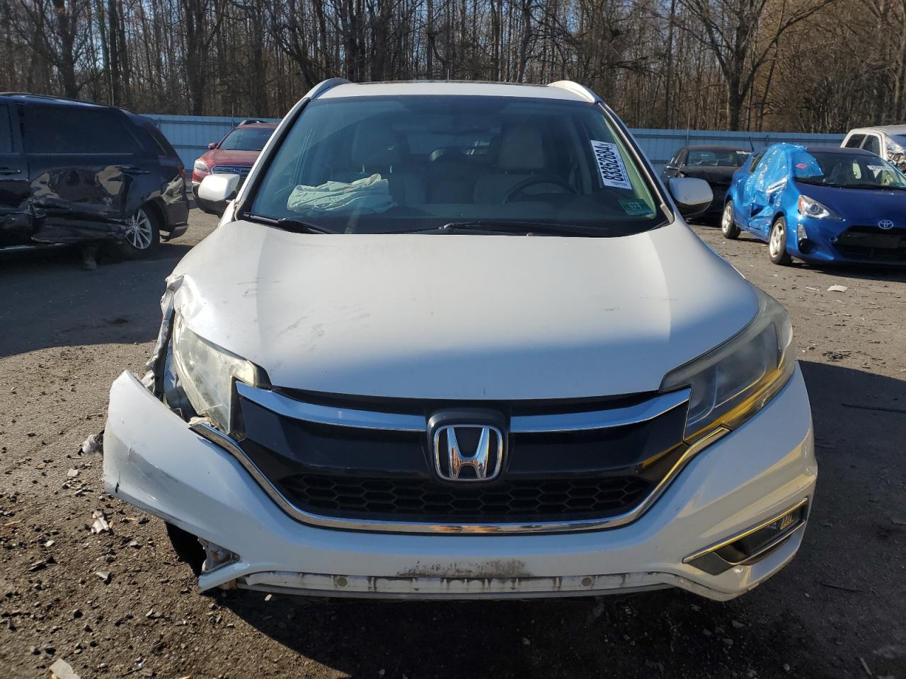 2016 Honda CR-V VIN 5J6RM4H7XGL050105 Copart auction photo, front end damage thumbnail 5