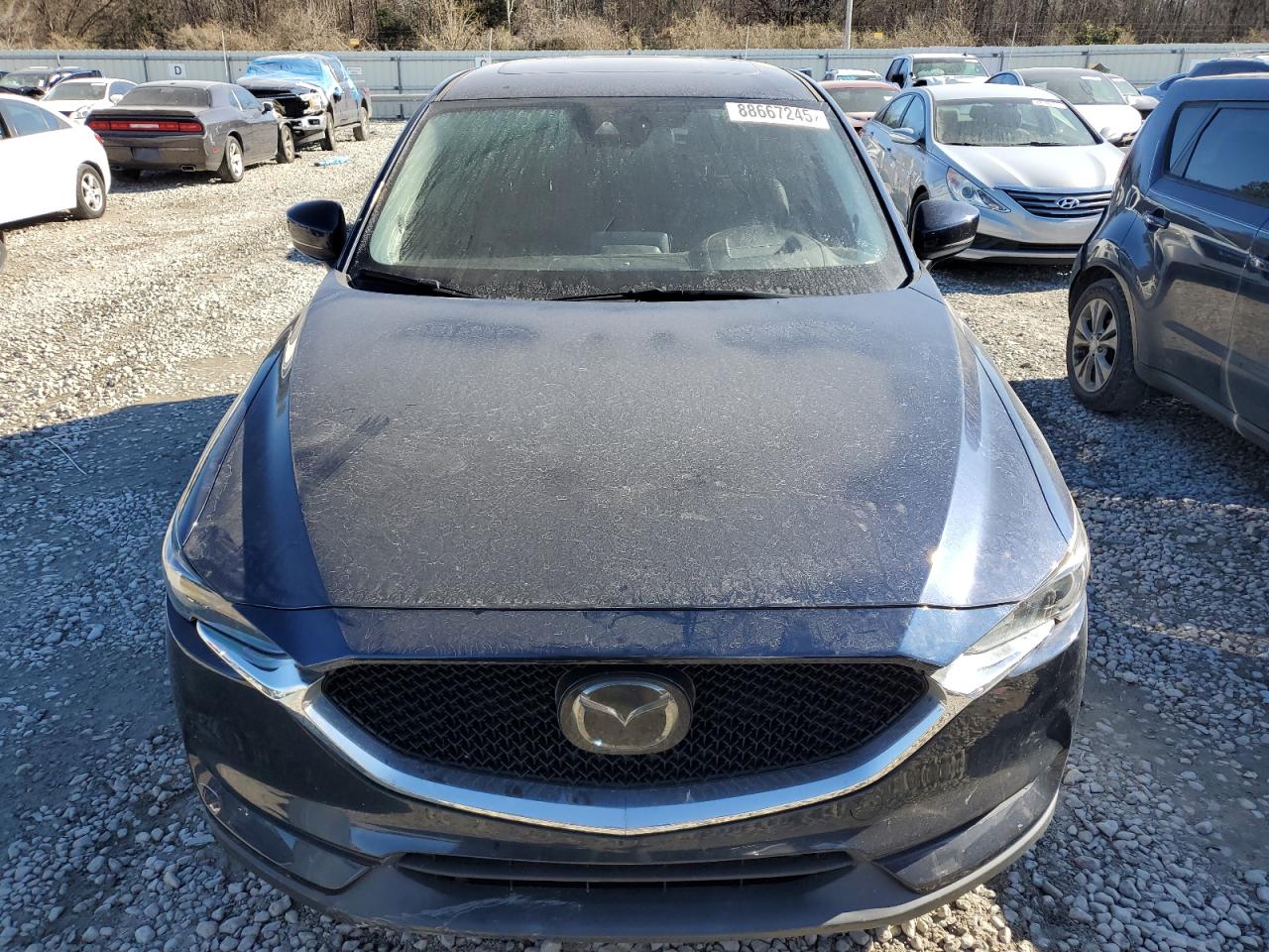 2019 Mazda CX-5 VIN JM3KFADM9K1646278 Copart auction photo, side damage thumbnail 5