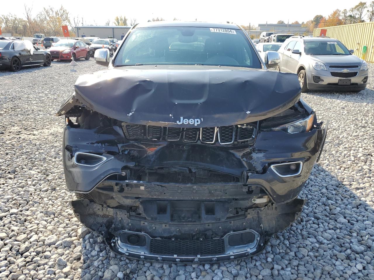 2017 Jeep Grand Cherokee VIN 1C4RJFBG9HC787039 Copart auction photo, front end damage thumbnail 5