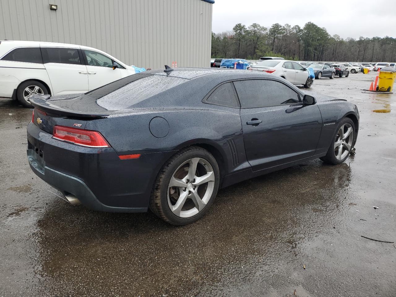 2014 Chevrolet Camaro VIN 2G1FB1E38E9144950 Copart auction photo, front end damage thumbnail 3