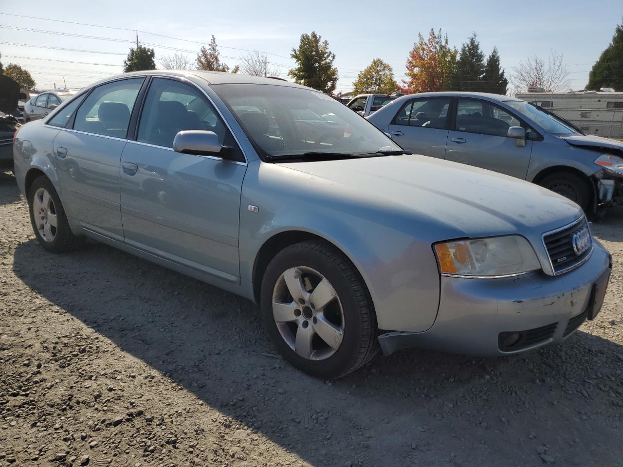 2004 Audi A6 VIN WAULT64B84N071424 Copart auction photo, front end damage thumbnail 4