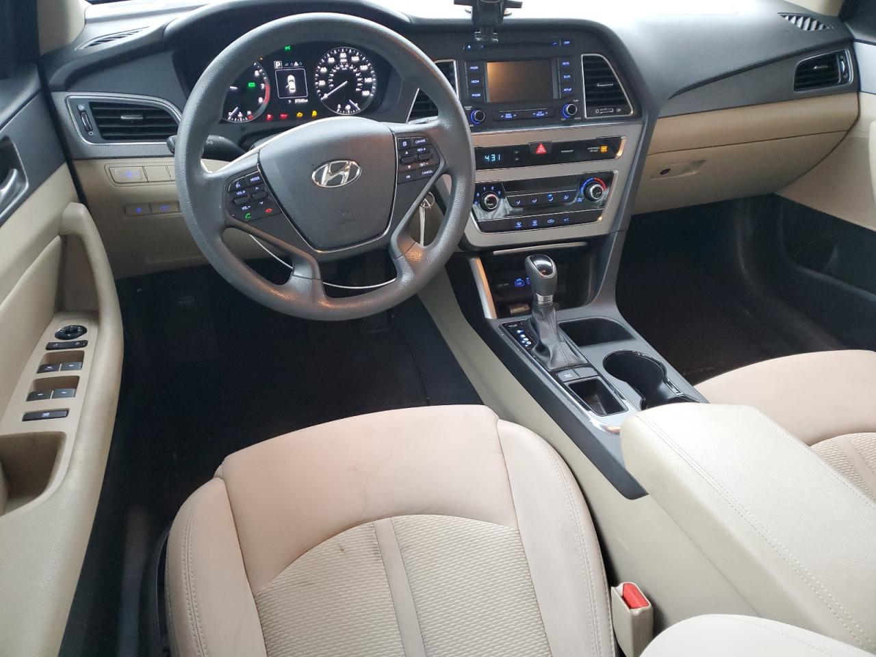2015 Hyundai Sonata VIN 5NPE24AF1FH170230 Copart auction photo, front end damage thumbnail 8