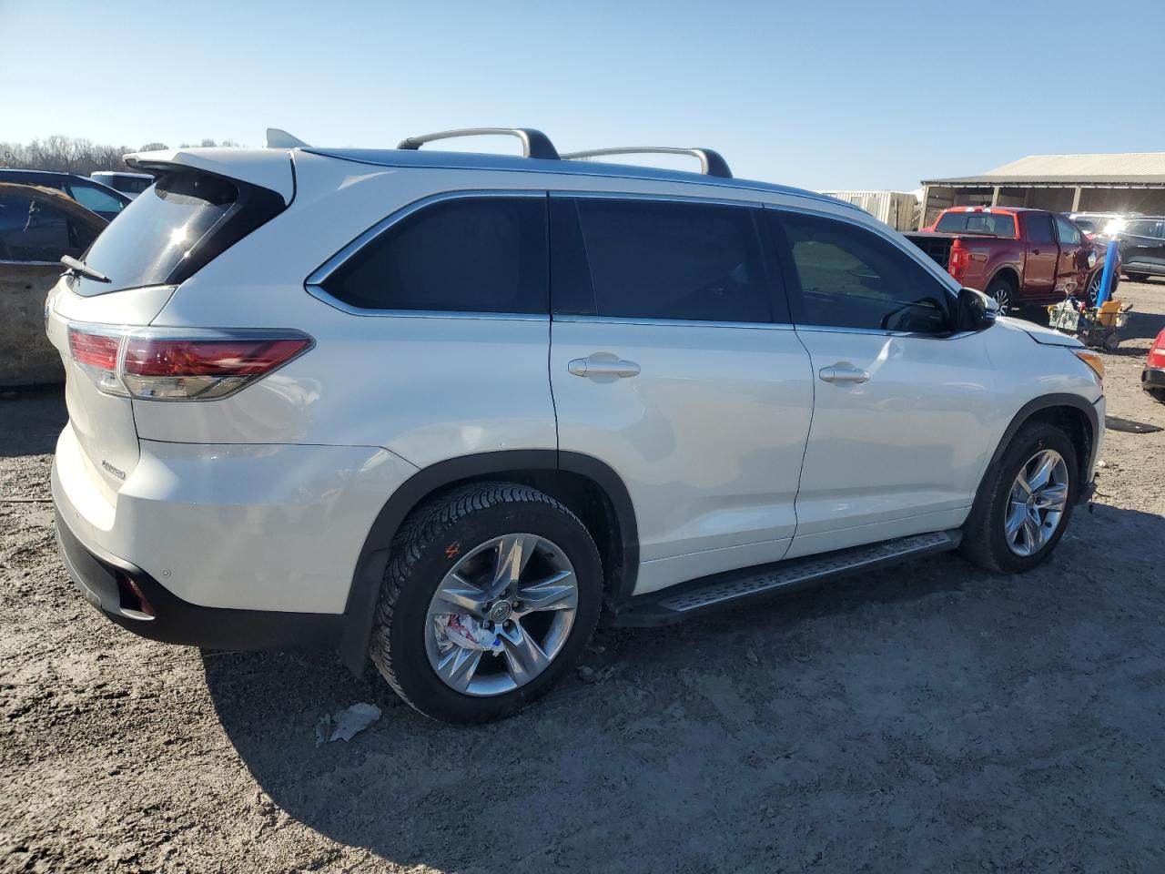 2014 Toyota Highlander VIN 5TDYKRFH2ES017790 Copart auction photo, front end damage thumbnail 3