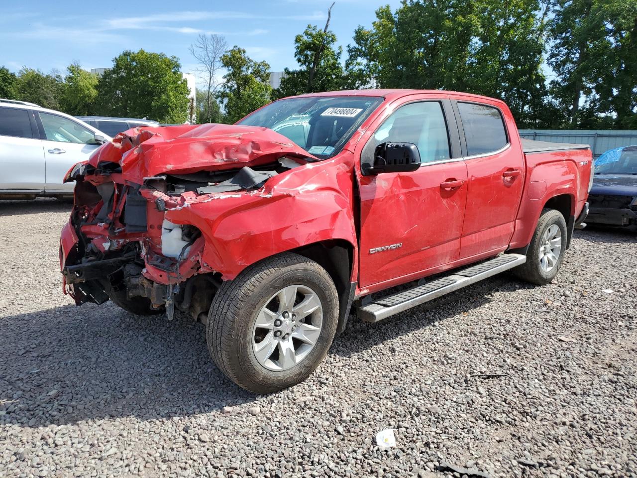 2018 GMC Canyon VIN 1GTG6CEN9J1235933